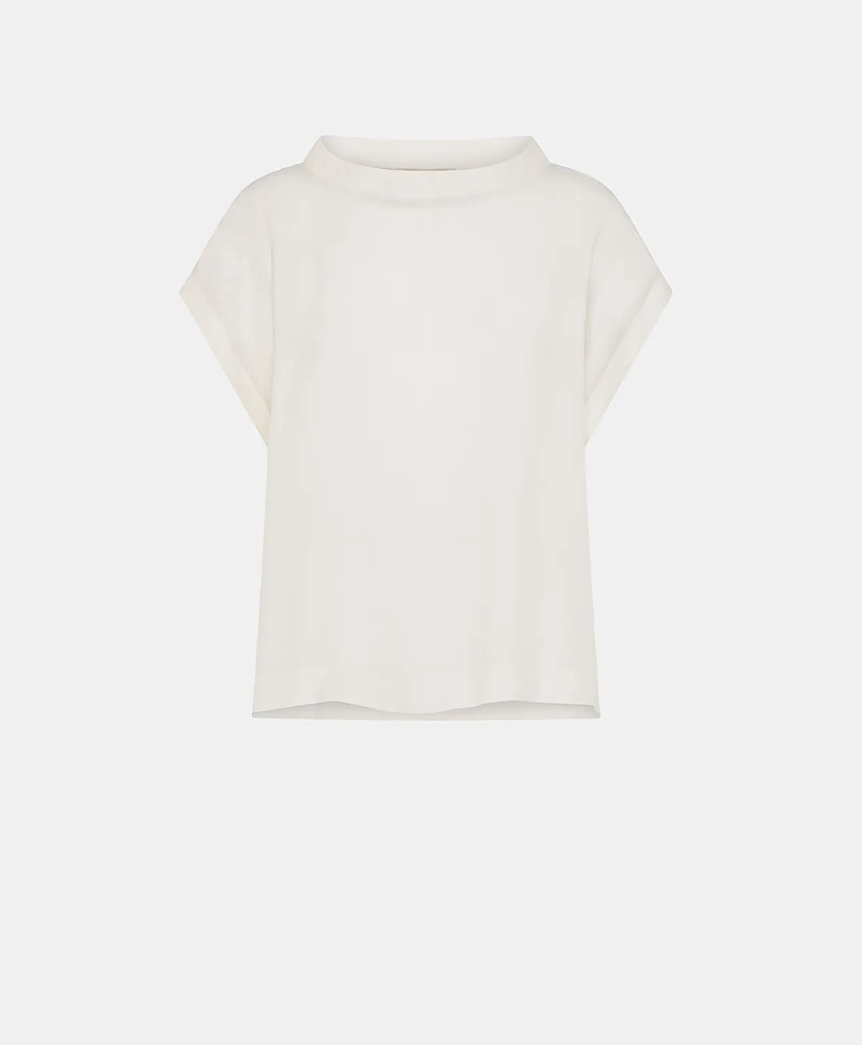 Donne Momonì Completi E Talleur-Blusa Curacao In Acetato Seta - Panna