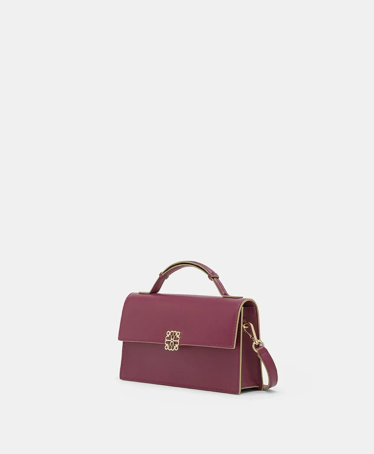 Donne Momonì Borse E Pochette-Borsa A Tracolla Sophie In Pelle Nappa - Ciclamino