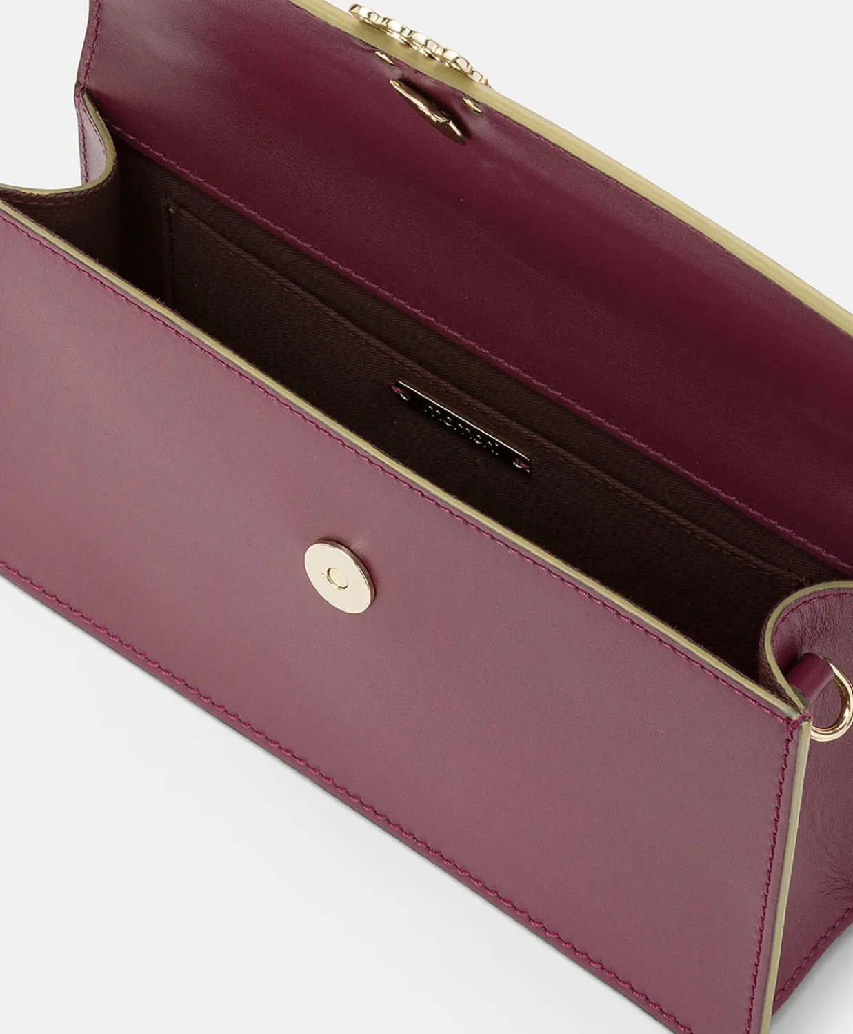 Donne Momonì Borse E Pochette-Borsa A Tracolla Sophie In Pelle Nappa - Ciclamino