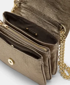 Donne Momonì Borse E Pochette-Borsa Mimi Flore In Pelle Laminata - Canna Fucile