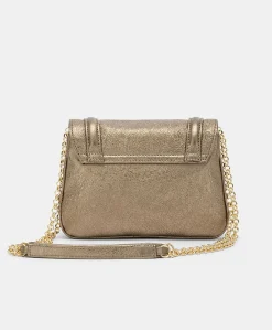 Donne Momonì Borse E Pochette-Borsa Mimi Flore In Pelle Laminata - Canna Fucile
