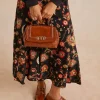 Donne Momonì Borse E Pochette-Borsa Petit Flore In Pelle Naplack - Bruciato