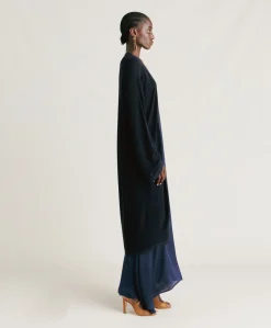 Donne Momonì Maglieria-Cardigan Costa Mesa Perlata Lurex - Blu Notte