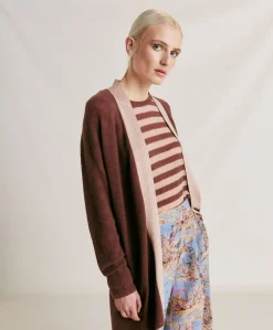 Donne Momonì Maglieria-Cardigan Flossy Perlata Dettagli Lurex - Glace'