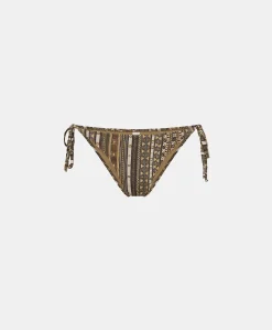 Donne Momonì Costumi Da Bagno-Costume Malene Slip - Nero Multicolor