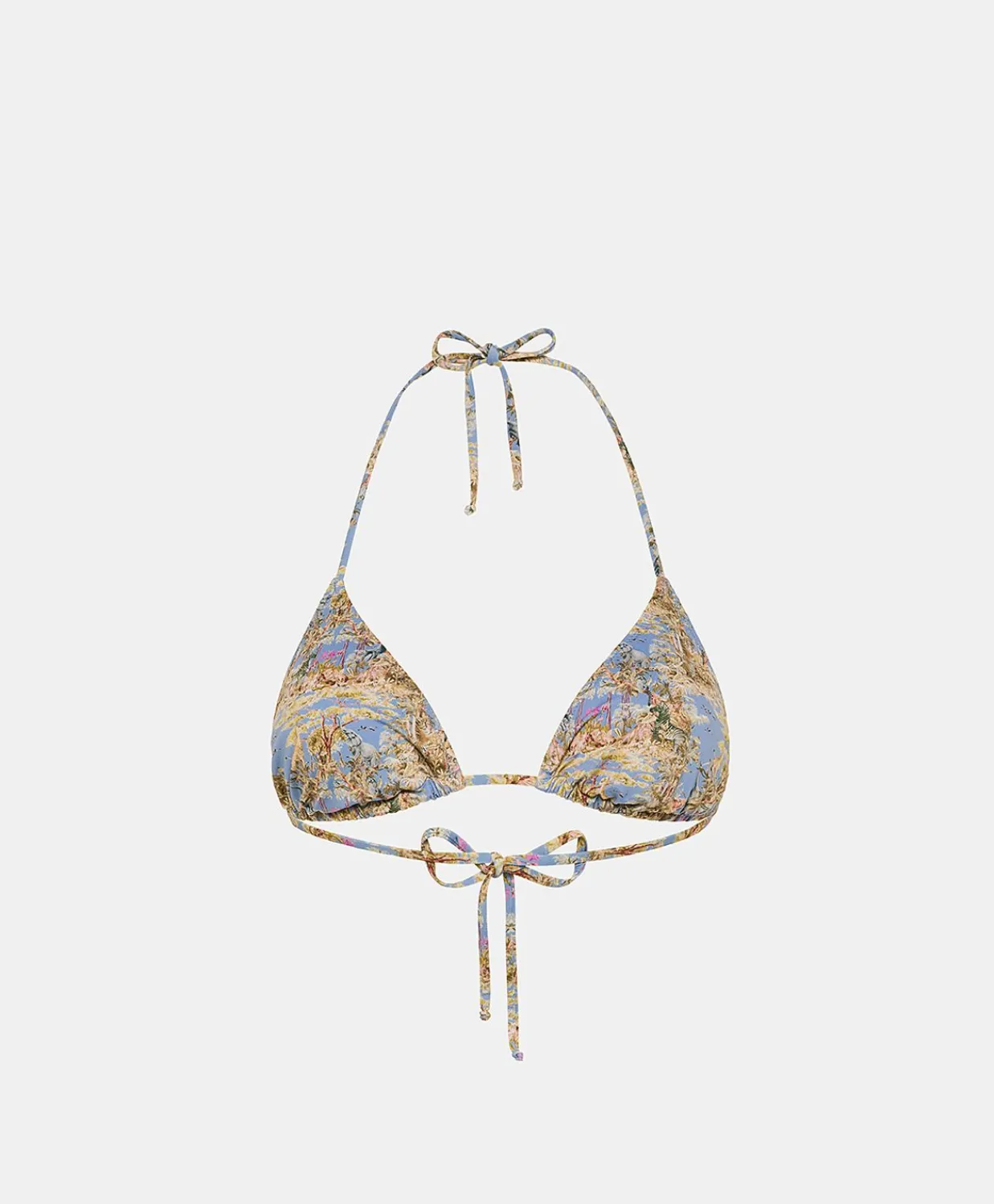 Donne Momonì Costumi Da Bagno-Costume Marine A Triangolo A Triangolo - Ceruleo Multicolor