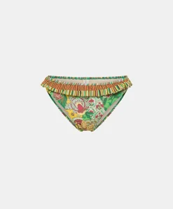 Donne Momonì Costumi Da Bagno-Costume Palm Bay Slip Brasiliana - Multicolor Giallo
