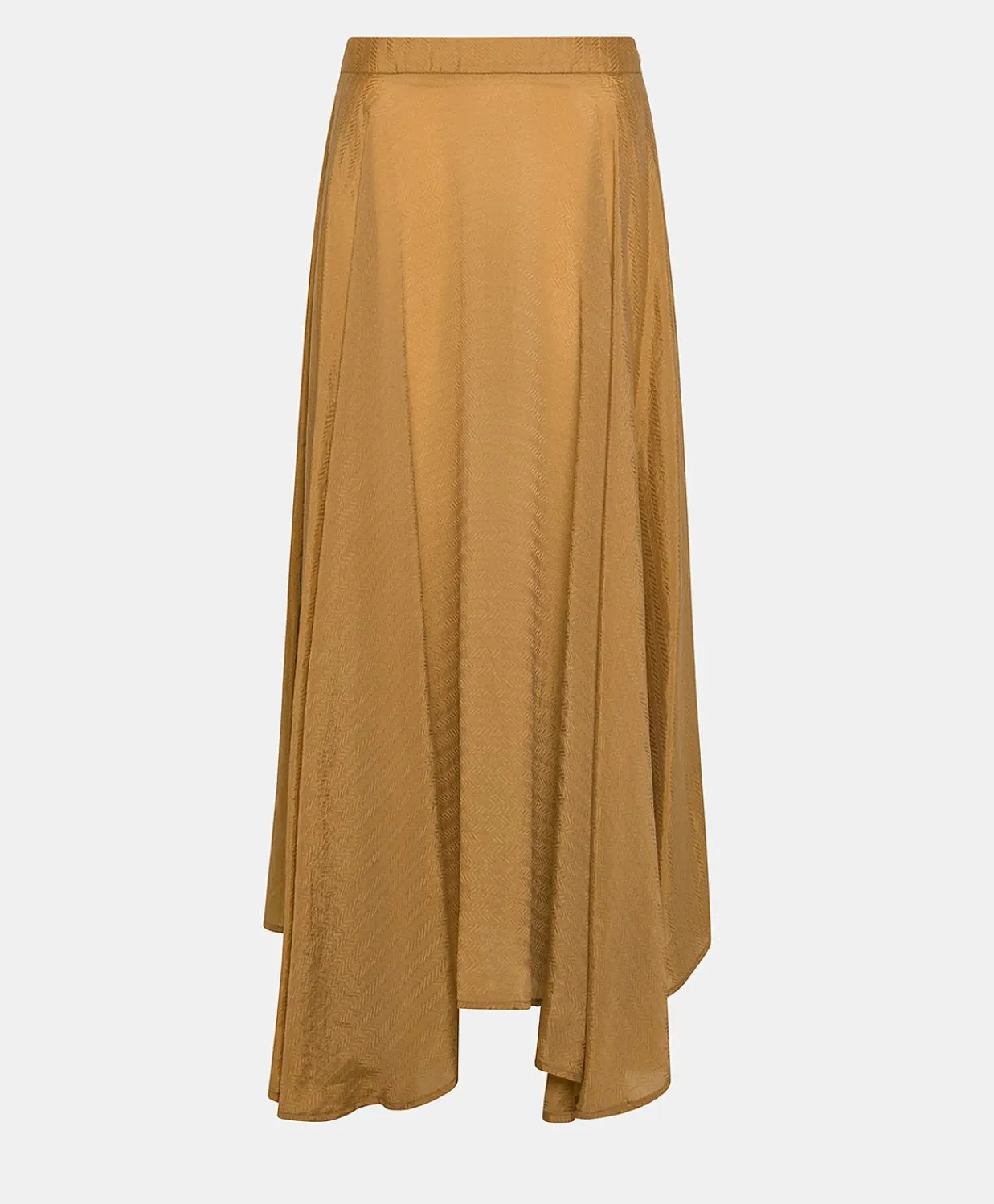 Donne Momonì Completi E Talleur-Gonna Corral In Cupro Jacquard - Liquirizia