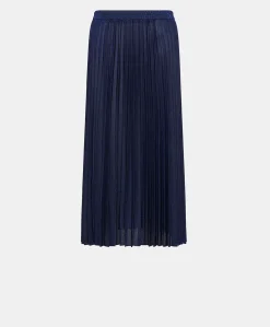 Donne Momonì Gonne-Gonna Emi In Jersey Lurex - Bluette