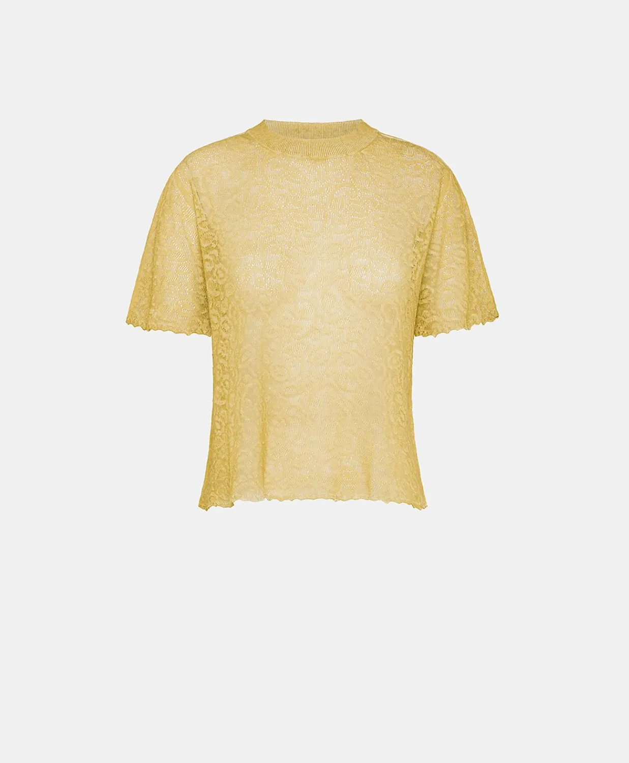 Donne Momonì Maglieria-Maglia Sveva In Lino - Olio