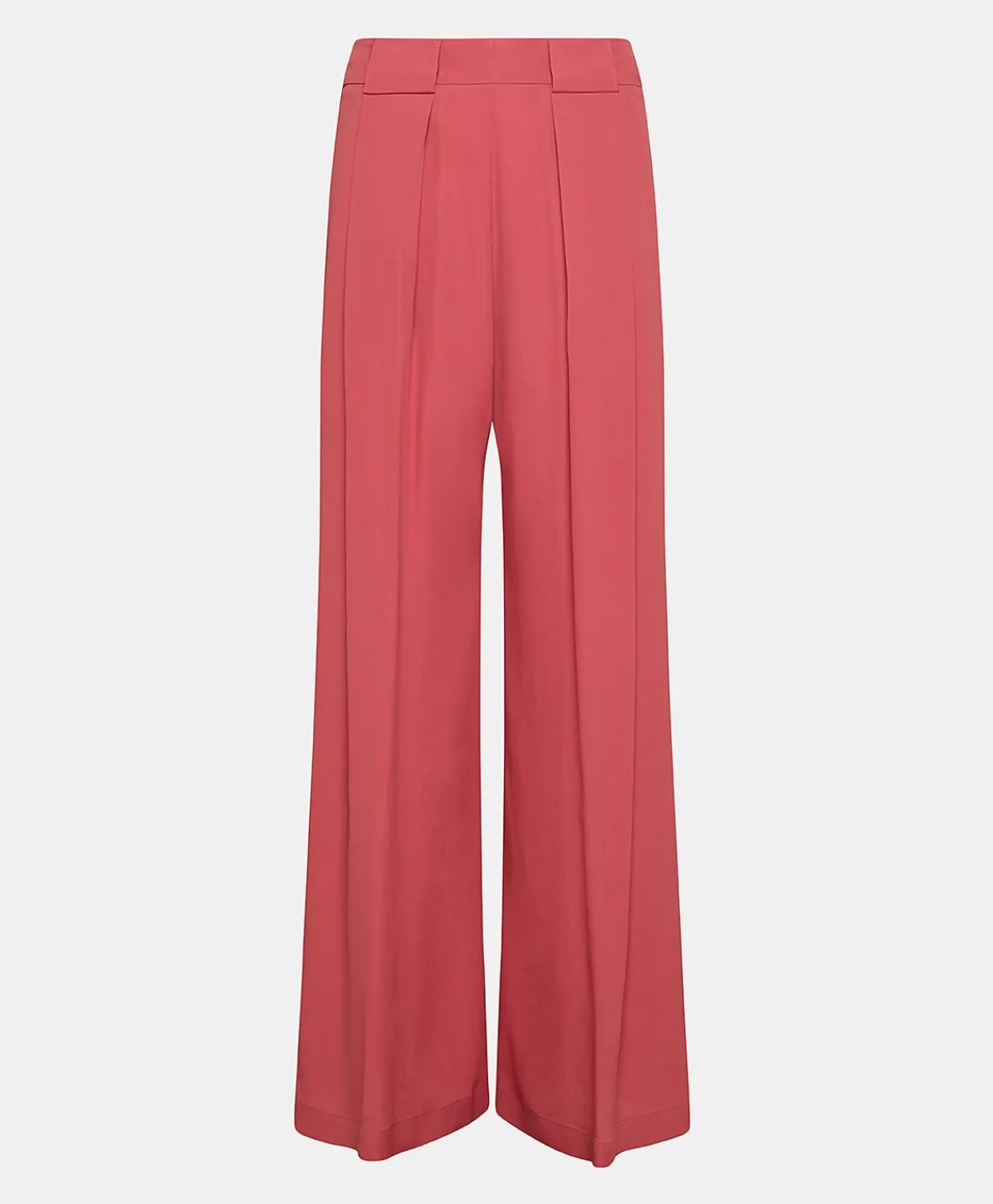 Donne Momonì Pantaloni E Shorts-Pantaloni Aspen In Acetato Seta - Amaranto