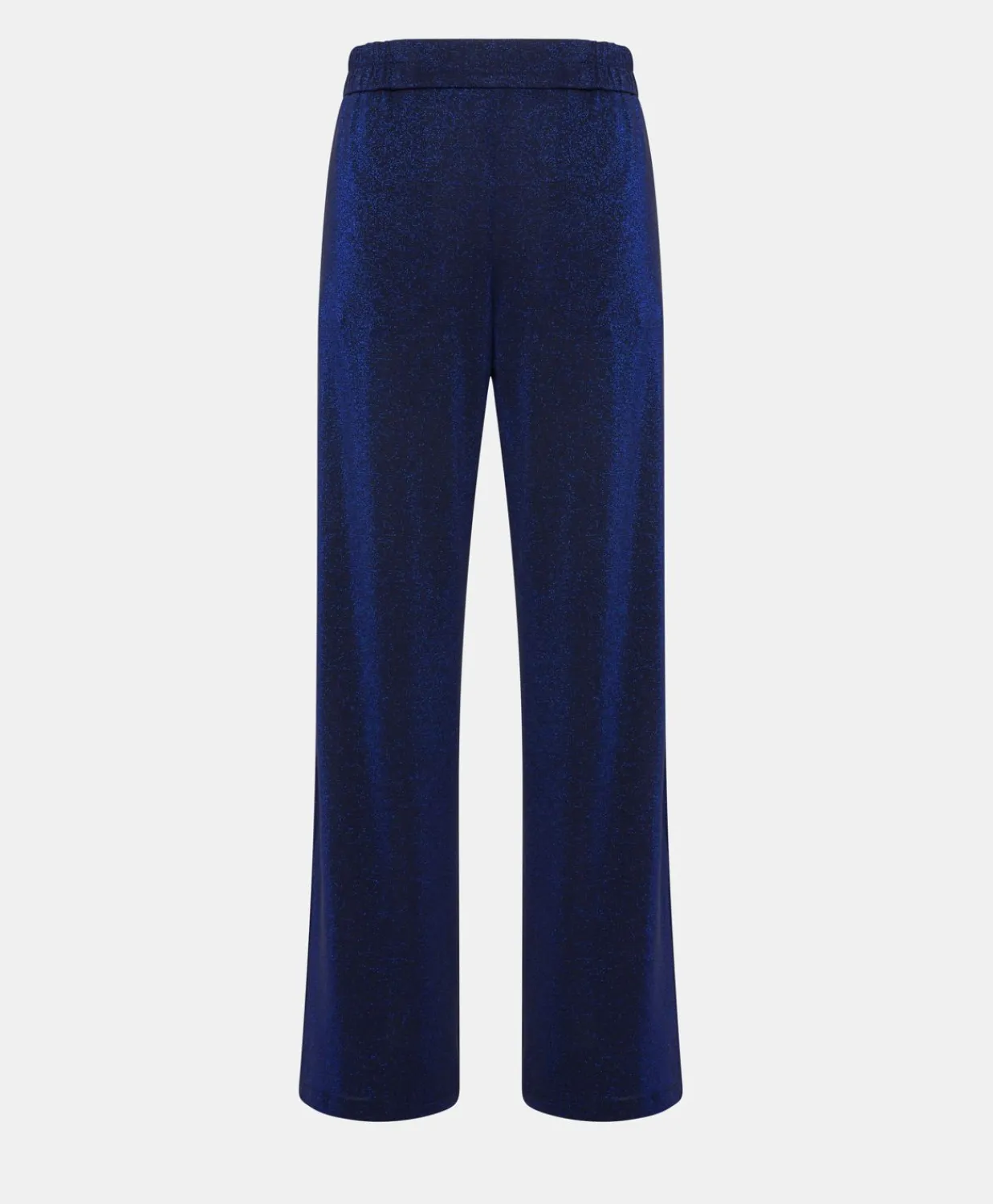 Donne Momonì Pantaloni E Shorts-Pantaloni Baccarat In Jersey Lurex - Bluette