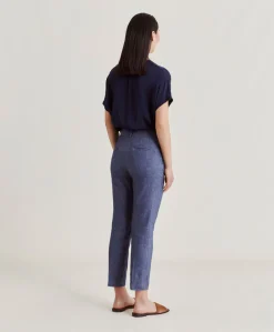 Donne Momonì Pantaloni E Shorts-Pantaloni Joy In Denim Leggero - Blu Jeans