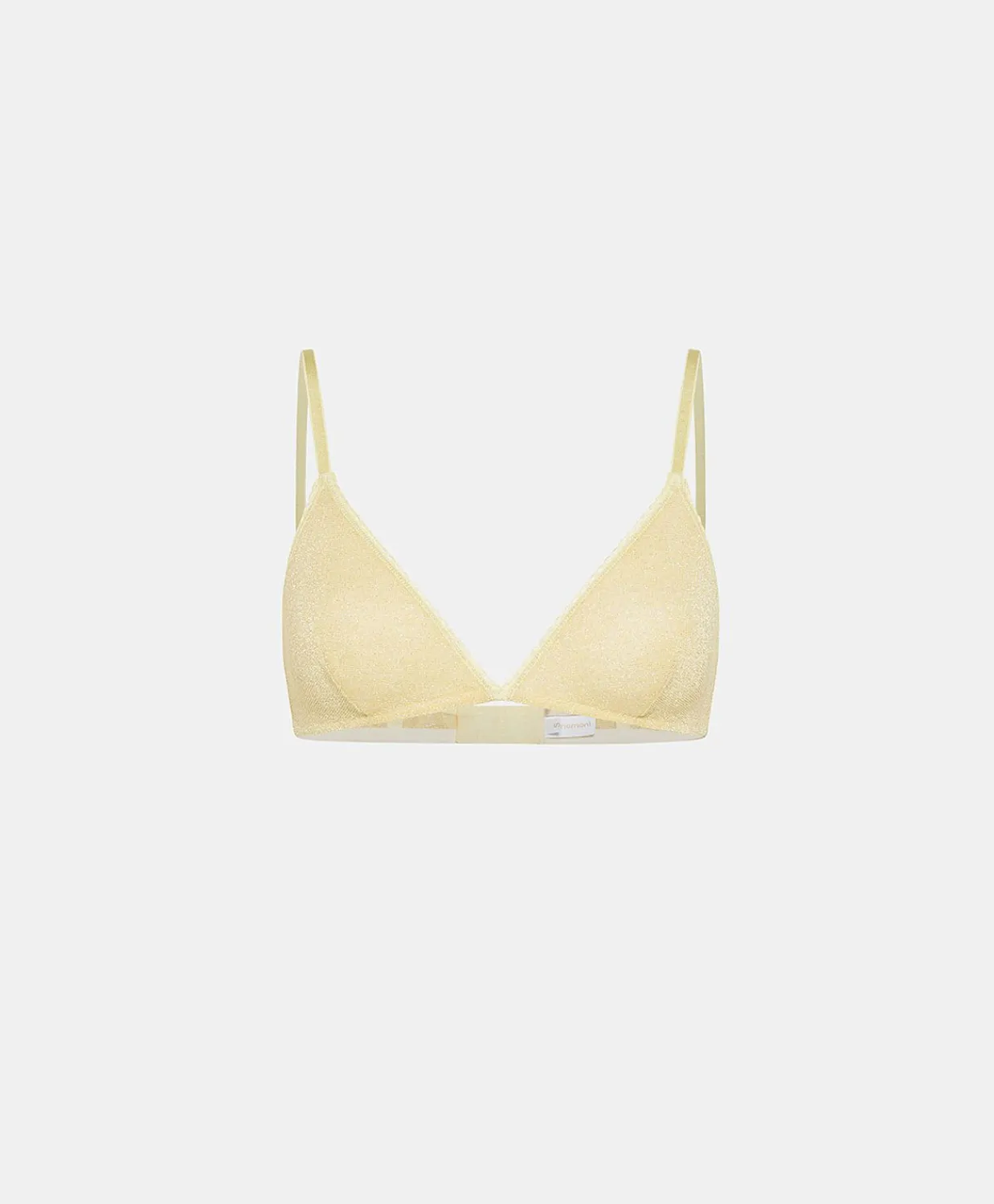 Donne Momonì Reggiseni-Reggiseno Amethist In Jersey Lurex - Acido