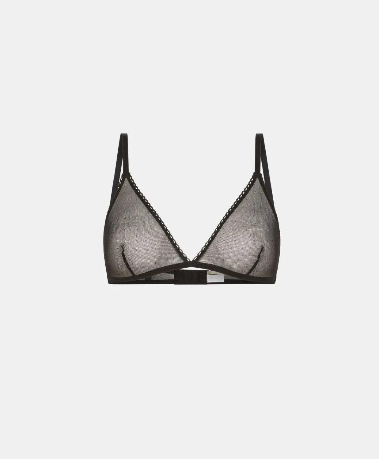 Donne Momonì Reggiseni-Reggiseno Amethist In Tulle - Nero