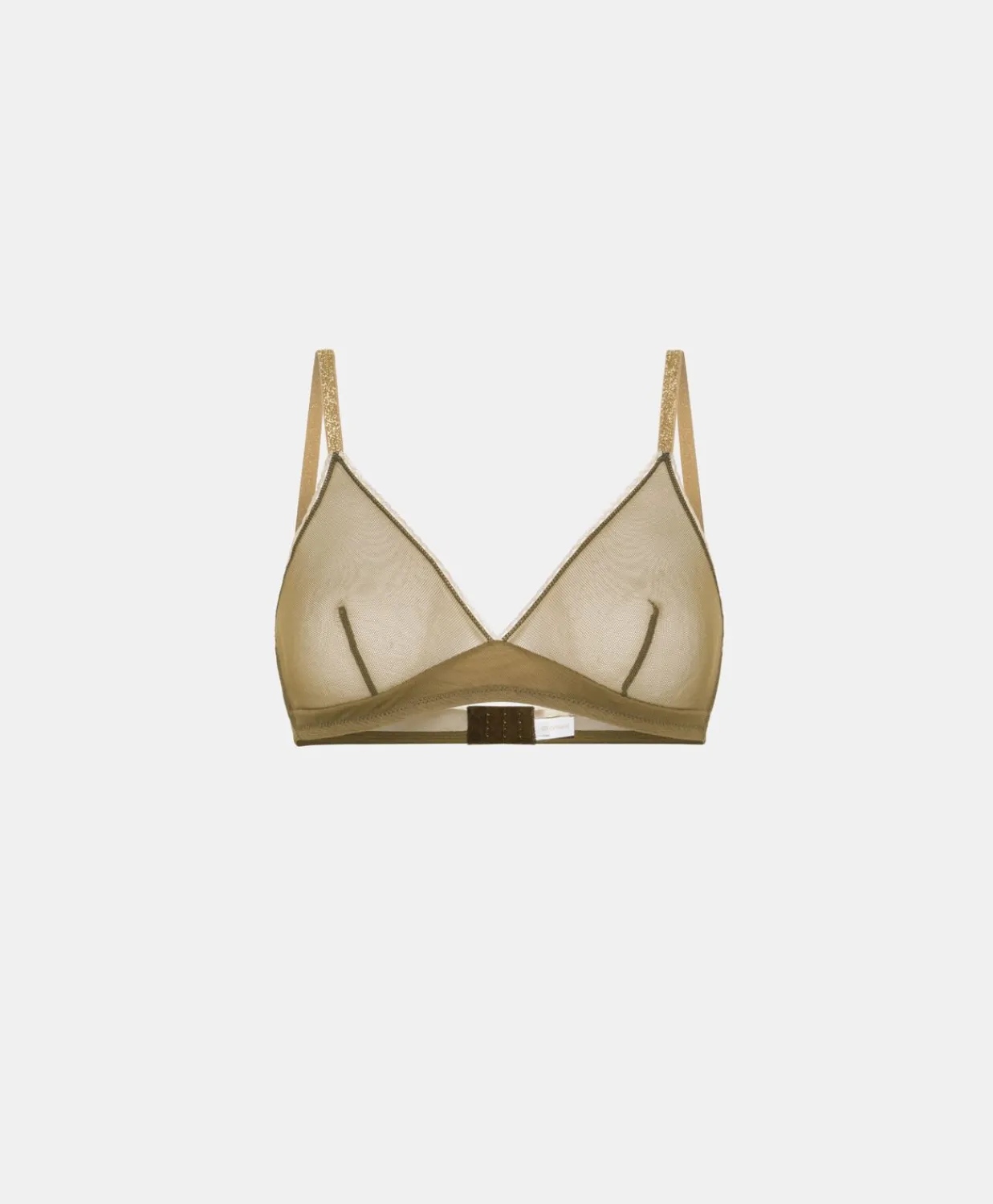 Donne Momonì Reggiseni-Reggiseno Tutu In Tulle - Oliva