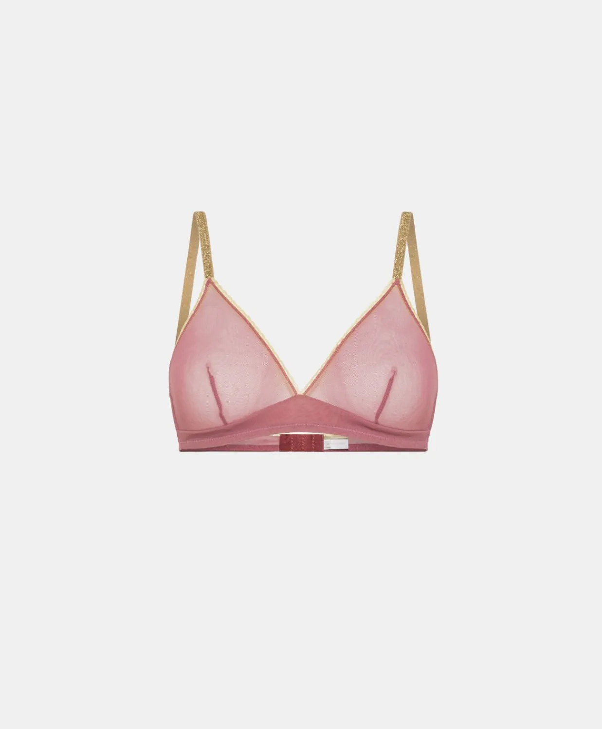 Donne Momonì Reggiseni-Reggiseno Tutu In Tulle - Rosa Antico
