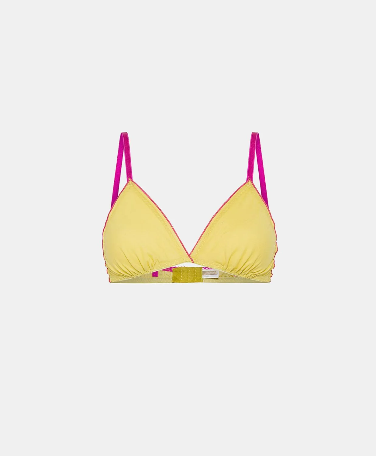 Donne Momonì Reggiseni-Reggiseno Vipera Con Voile Di Cotone - Acido