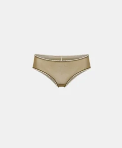 Donne Momonì Slip-Slip Amaca In Tulle - Oliva