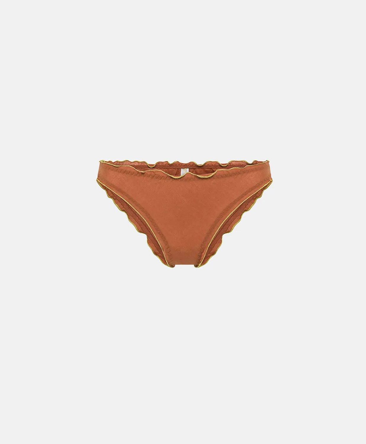Donne Momonì Slip-Slip Vespa Con Voile Di Cotone - Coccio