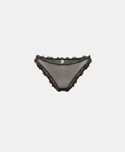 Donne Momonì Slip-Slip Vespa In Tulle - Nero