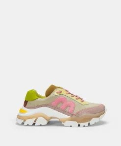 Donne Momonì Scarpe-Sneakers Puffin - Multicolor Sabbia