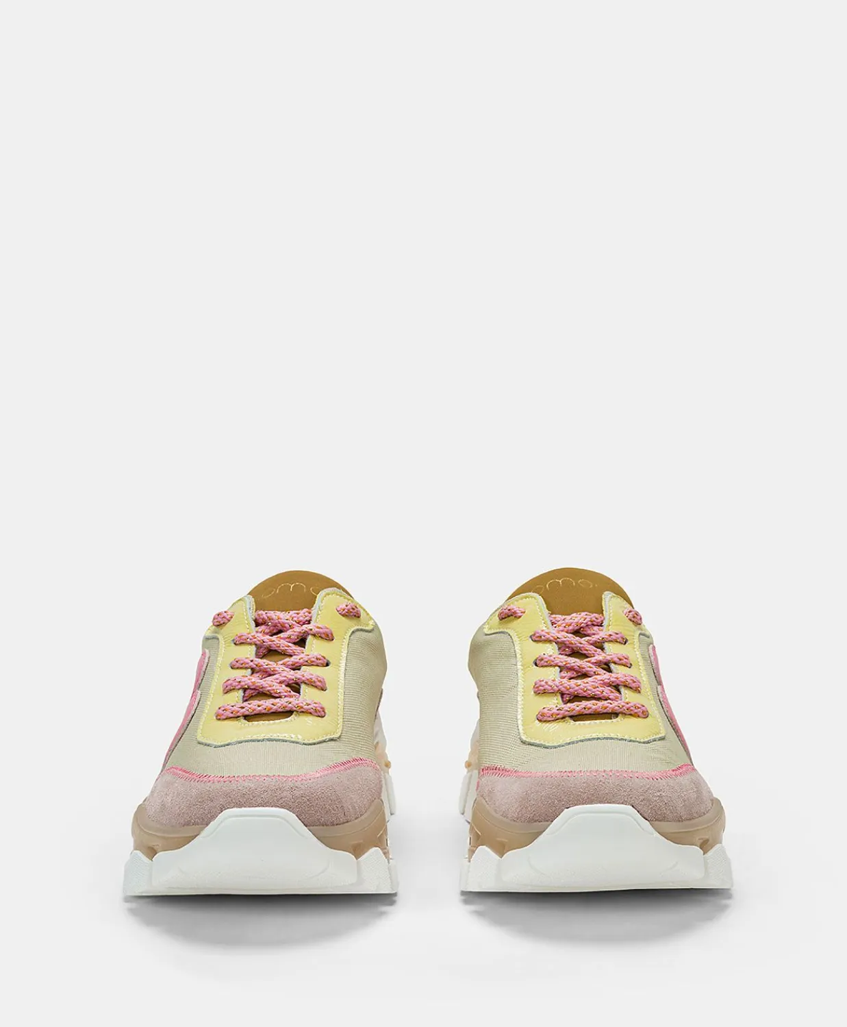 Donne Momonì Scarpe-Sneakers Puffin - Multicolor Sabbia