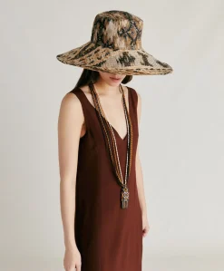 Donne Momonì Vestiti-Vestito Chumba In Acetato Seta - Cioccolato